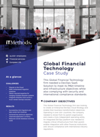 Cover Case Study Global Financial Technology