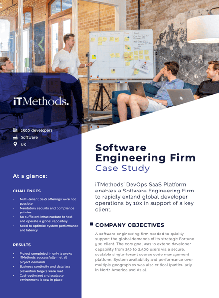 Download our Case Study - Software Engineering Firm