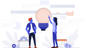 Modern Flat design Concept Illustration - Creative Idea Modern Flat design Concept Illustration - Creative Idea